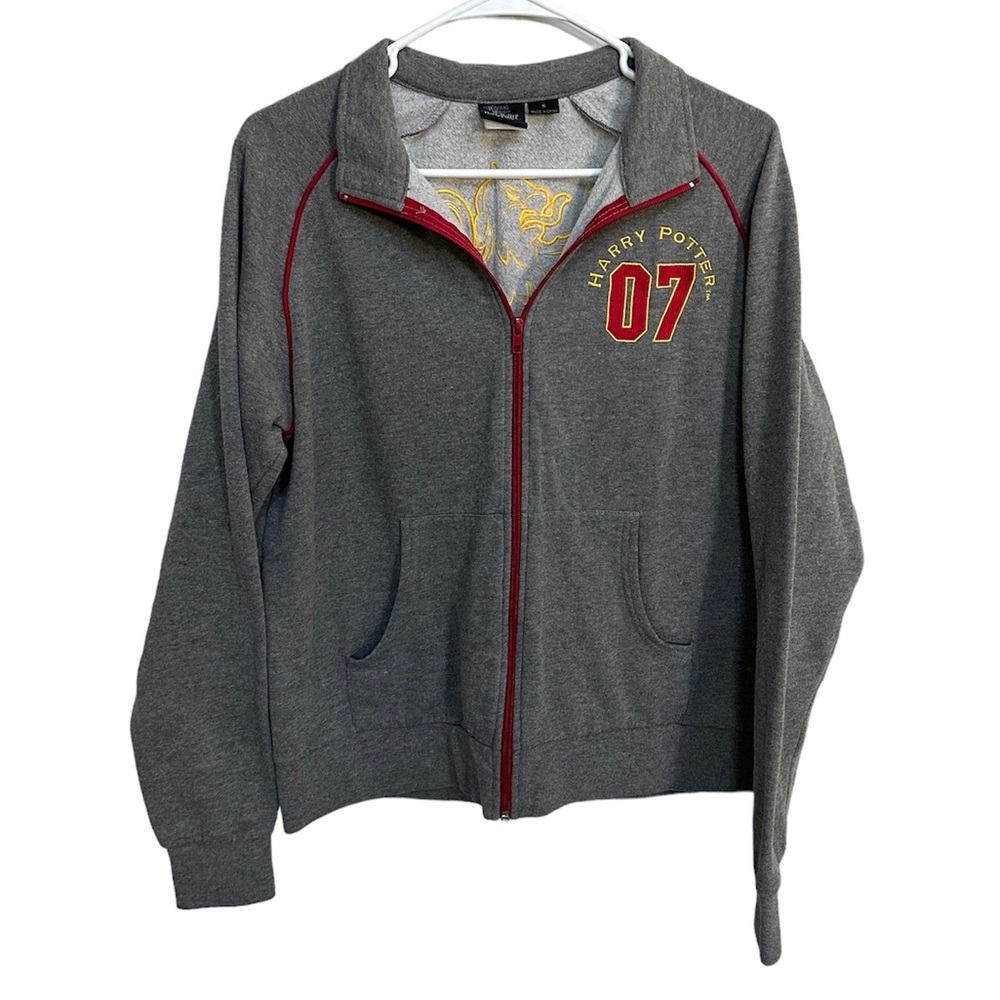 Official Universal Harry Potter Gryffindor Quidditch Zip Up